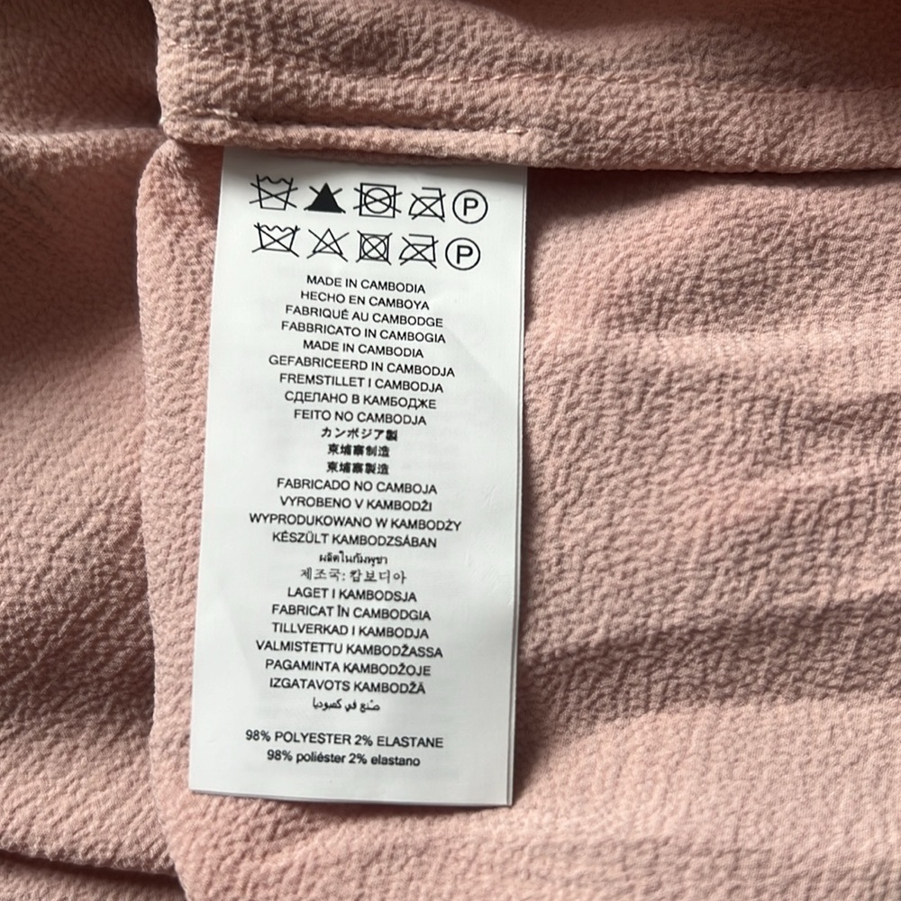 MICHAEL KORS Collared Button Down Tie Hem Cuffed … - image 8